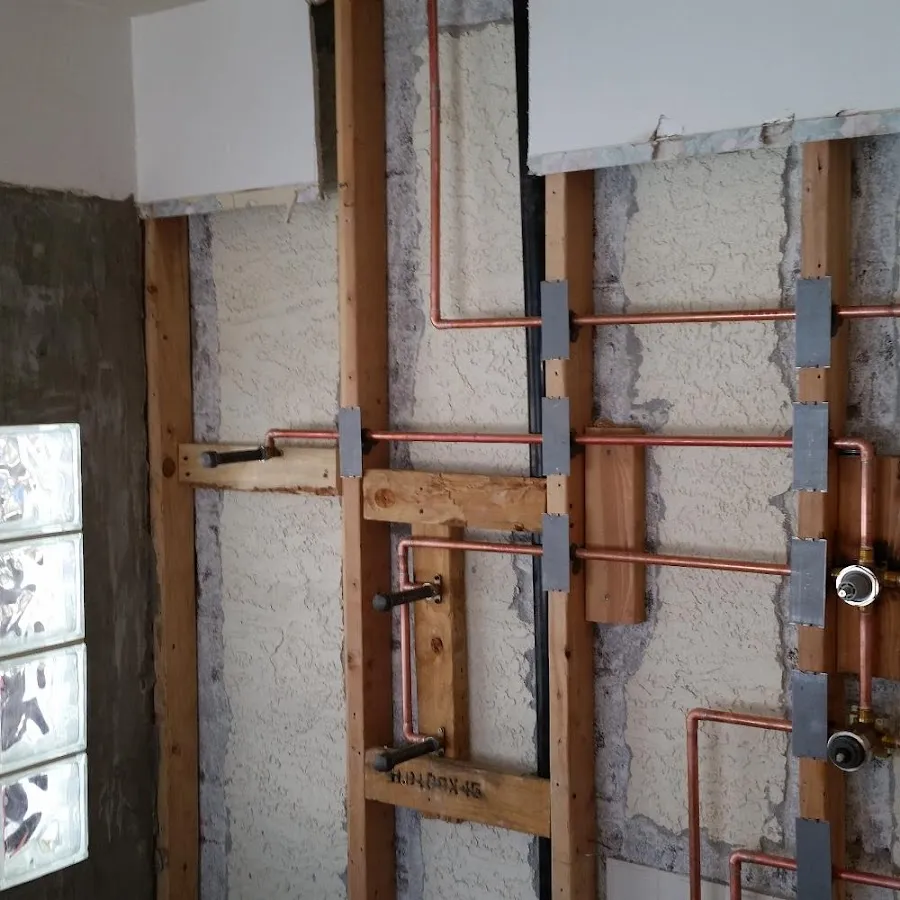 Copper pipe installation for Burst Pipe Repair in Woodlawn