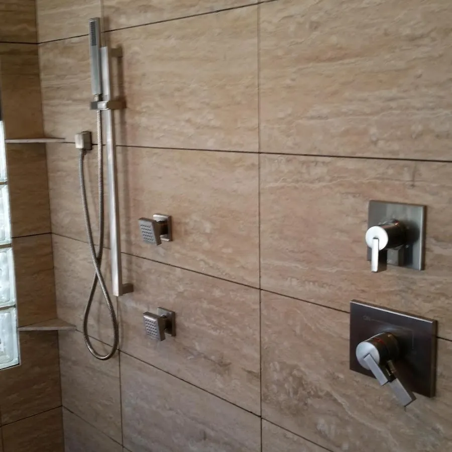 Shower fixture installation for Water Heater Replacement in Woodlawn